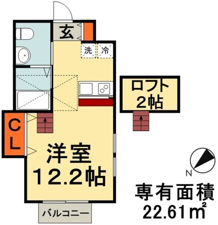 グランニール南花園の物件間取画像